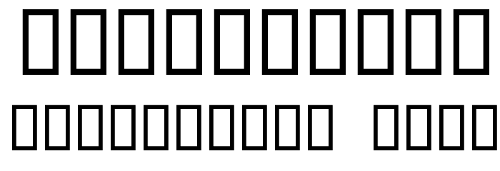 WinksFilled フォント その他の文字