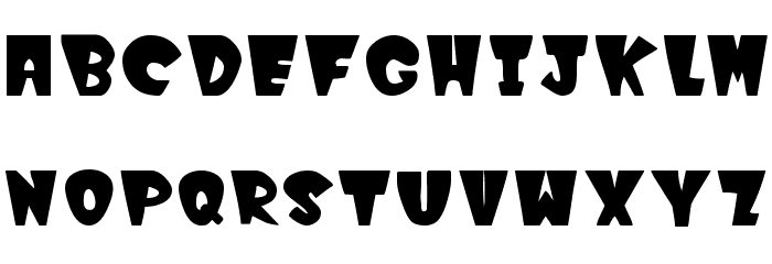 WinksFilled フォント 小文字