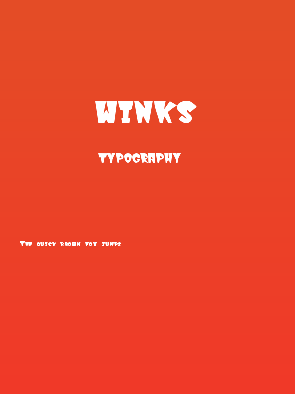 Winks Poster