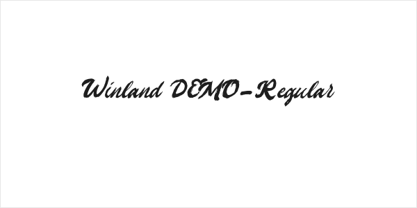 Winland DEMO-Regular Logo