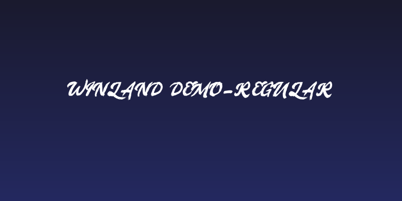 Winland DEMO-Regular Social Header