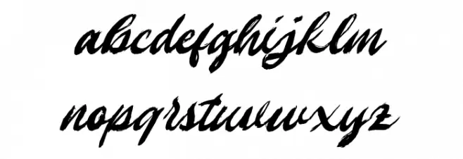 Winland DEMO-Regular Font LOWERCASE