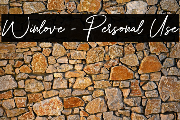 Winlove - Personal Use Example 2