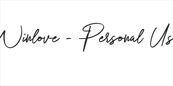 Winlove - Personal Use Logo