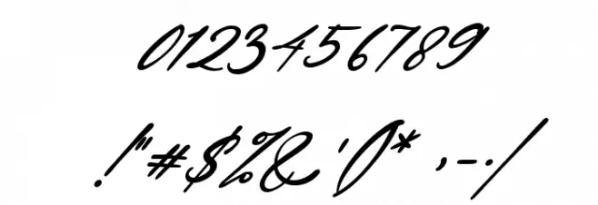 Winne Vinne Italic Font OTHER CHARS