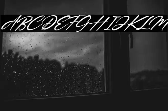 Winne Vinne Italic Font examples