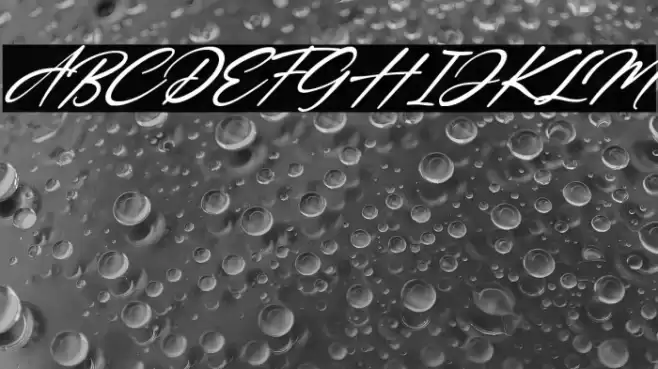 Winne Vinne Italic Font examples