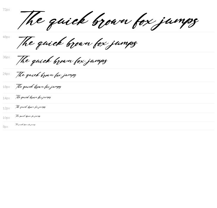 Winne Vinne Italic Waterfall