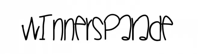 WinnersParade  Frei Schriftart Herunterladen