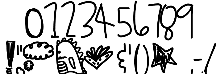 WinnersParade Font OTHER CHARS