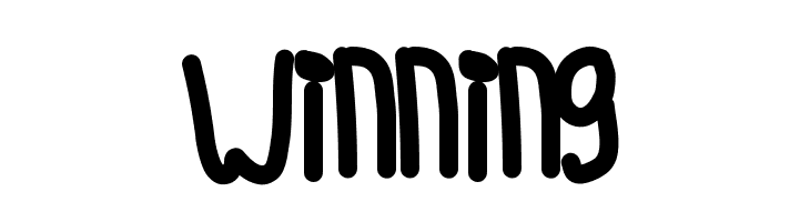 Winning Font