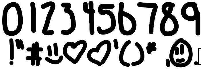 Winning Font OTHER CHARS