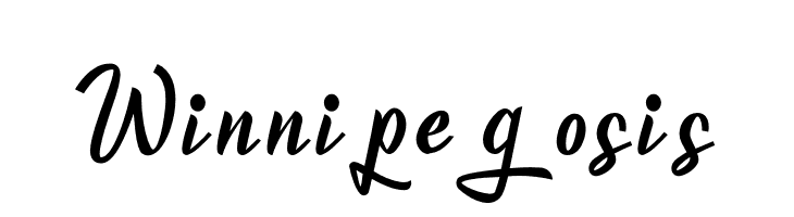 Winnipegosis  font caratteri gratis