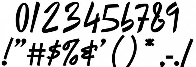 Winnipegosis Font OTHER CHARS