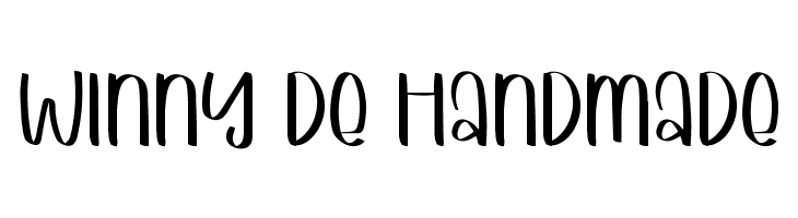 Winny De Handmade  Frei Schriftart Herunterladen