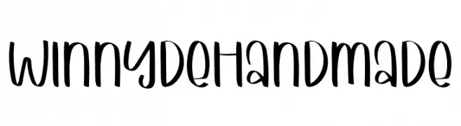 Winny De Handmade  Frei Schriftart Herunterladen