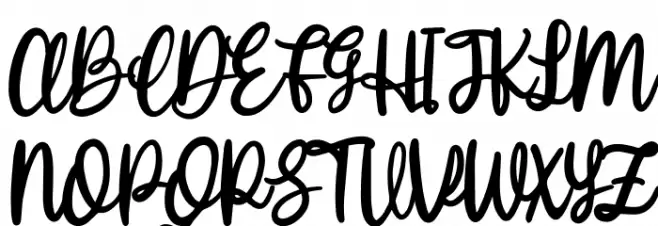 Winola Free Trial Font UPPERCASE