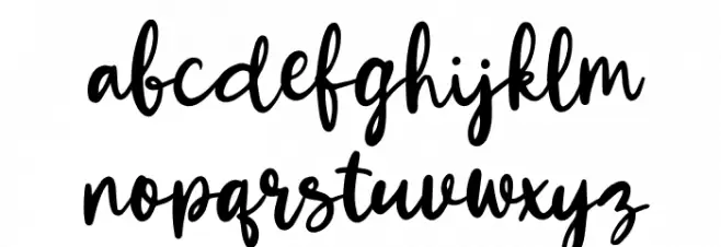 Winola Free Trial Font LOWERCASE