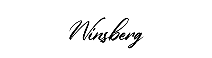 Winsberg Font