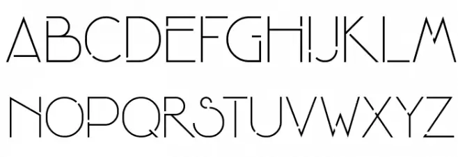 Winsgate18 Winsgate18 Font Litere mari