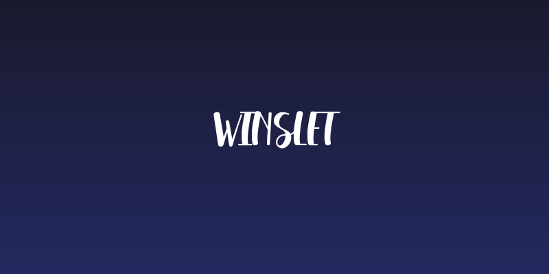 Winslet Social Header