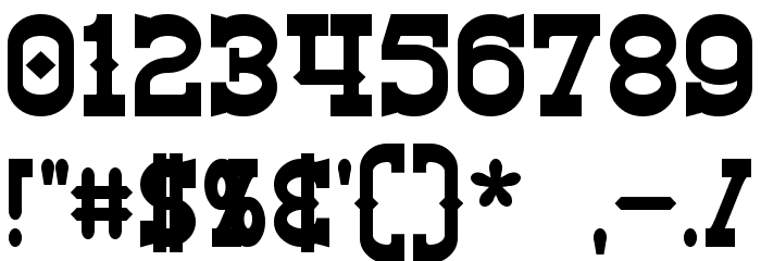 Winslett Bold Font OTHER CHARS