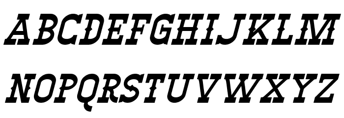 Winslett Italic Font LOWERCASE