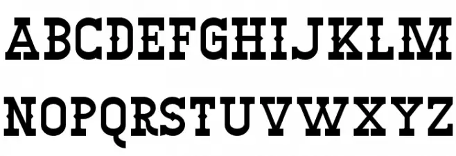 Winslett Font UPPERCASE