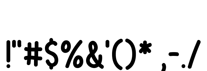 Winsome Autumn Font OTHER CHARS