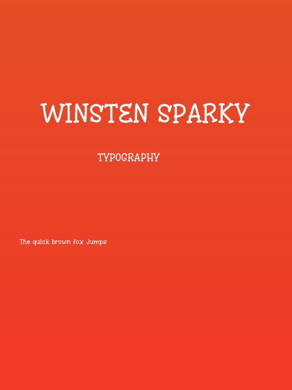 Winsten Sparky Poster