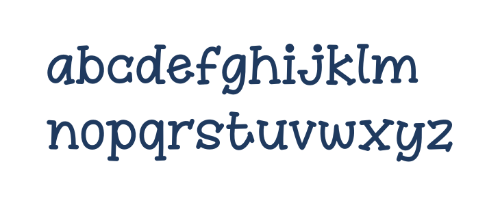 Winsten Sparky Lowercase