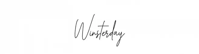 Winsterday  font caratteri gratis