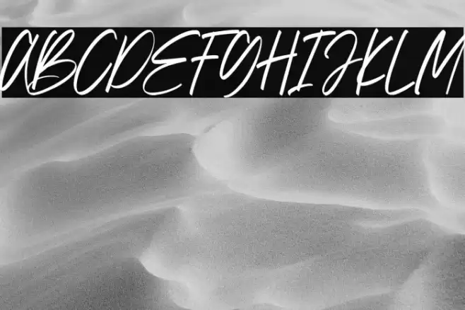 Winsthen Font examples