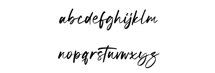 Winsthen Font LOWERCASE