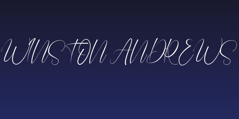 Winston Andrews Social Header