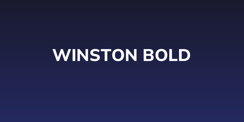 Winston Bold Social Header