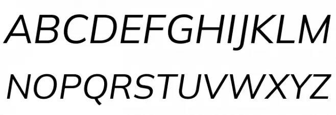 Winston Italic Шрифта ВЕРХНИЙ