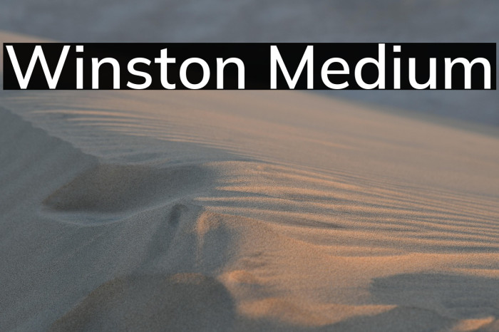 Winston Medium Example 3