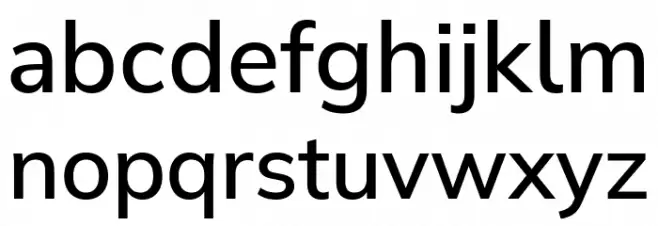 Winston Medium Font Litere mici