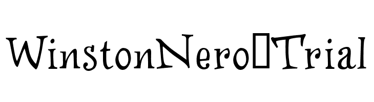 WinstonNero_Trial  नि: शुल्क फ़ॉन्ट्स डाउनलोड