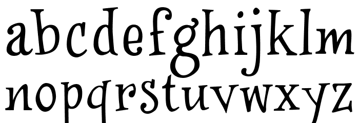 WinstonNero_Trial Font LOWERCASE