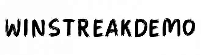 WinstreakDEMO  Скачать бесплатные шрифты