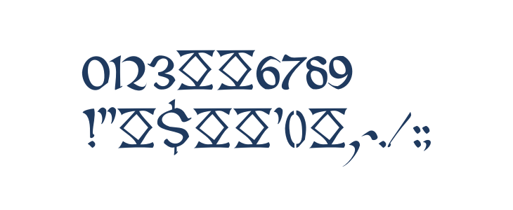 Wintanceastre DEMO Regular Other Characters