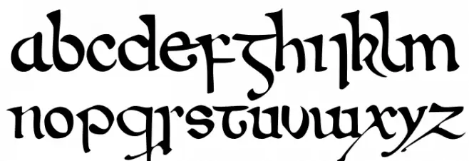 Wintanceastre DEMO Regular フォント 小文字