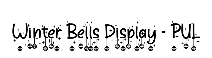 Winter Bells Display - PUL  baixar fontes gratis