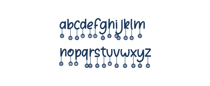 Winter Bells - Personal Use Lowercase