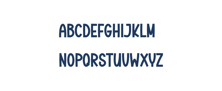 Winter Birthday Uppercase