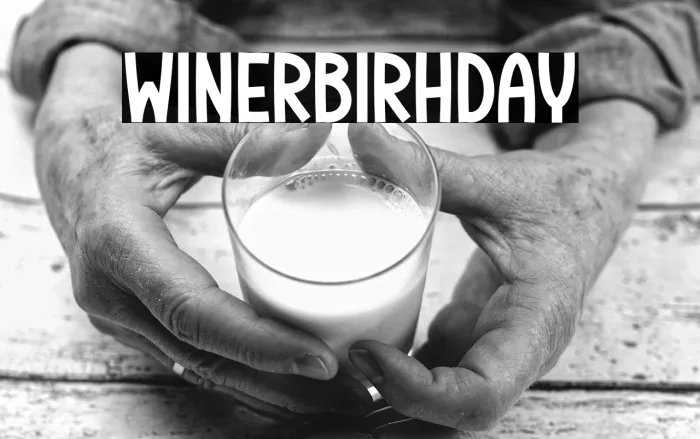 Winter Birthday Example 1