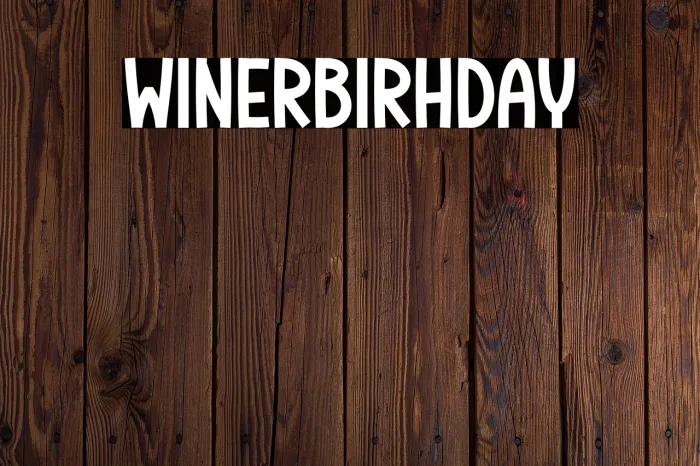 Winter Birthday Example 3