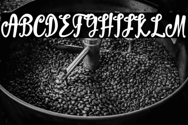 Winter Break Font examples